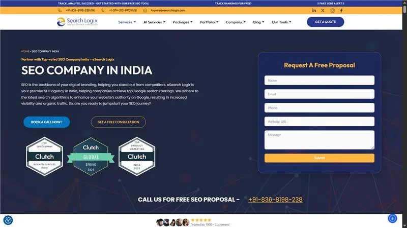 Top SEO Companies in India to Hire in 2025 | Best Top SEO Firms
